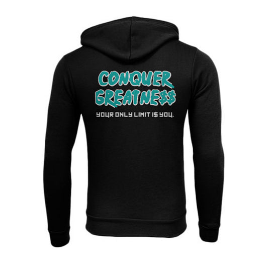 CG CONQUER 1 HOODIE - BLACK